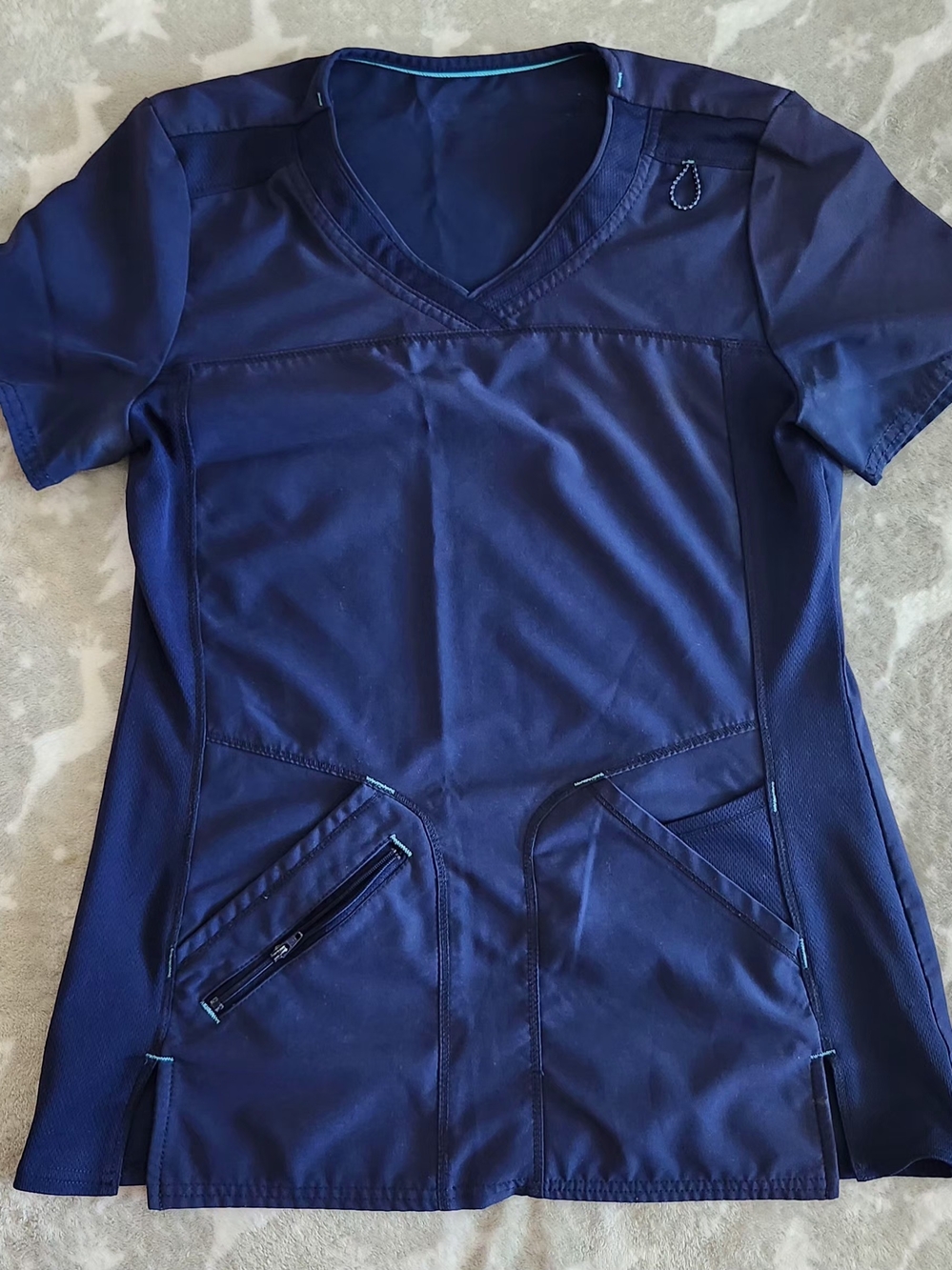 Scrubstar- Navy V-neck Womens Scrub